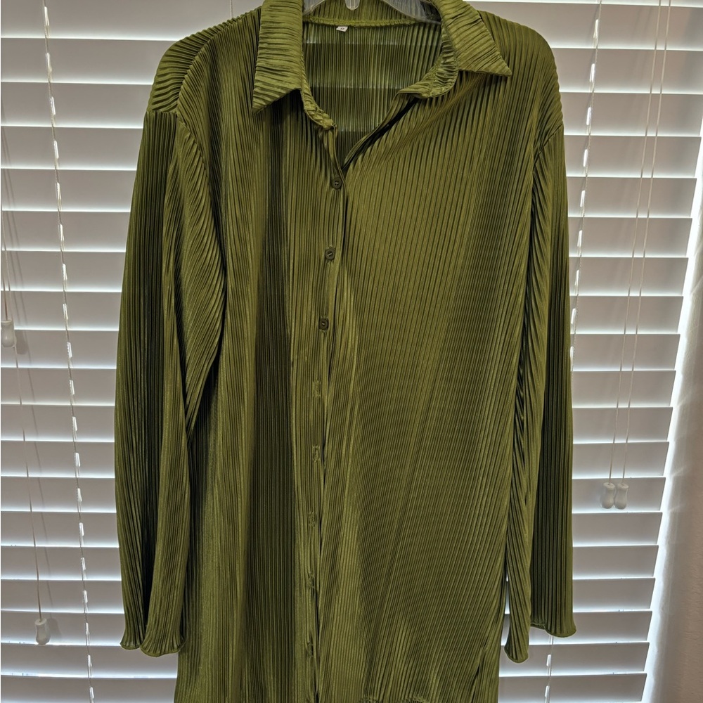 Olive Green women’s blouse